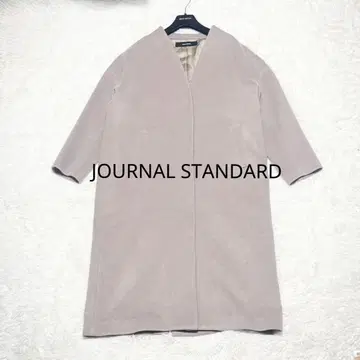 JOURNAL STANDARD 슈퍼140 비버 V넥 코트