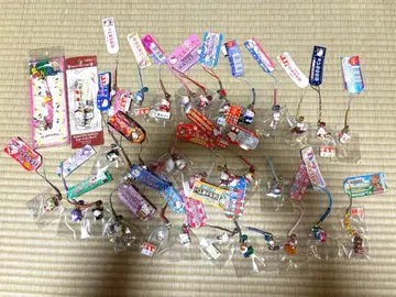 헬로키티 지역 한정 스트랩 키링 172개 레어물 포함 묶음 판매