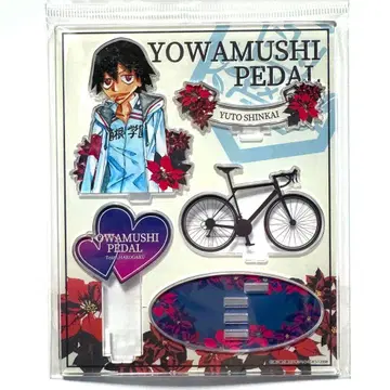 겁쟁이 페달 꽃무늬 BIG 아크릴 스탠드 신카이 유진