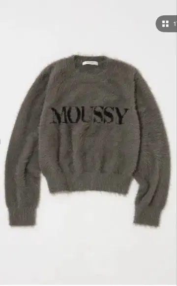 MOUSSY SHAGGY MOUSSY LOGO KNIT