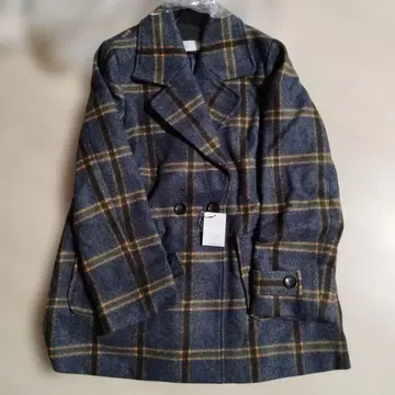 지금만 이 가격! CECIL McBEE 체크 무늬 코트 M 사이즈