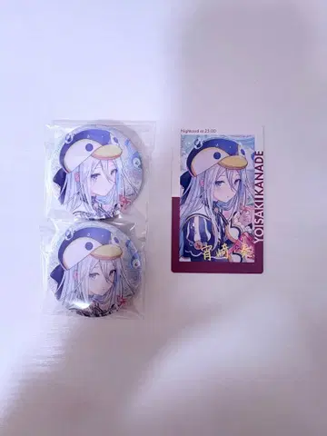 요이사키 카나데 프로세카 캔뱃지 에피카