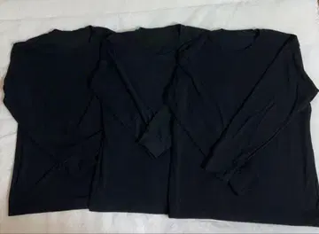 유니클로 울트라 웜 히트텍 긴팔 L 사이즈 3벌 세트