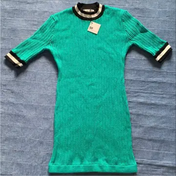 SLY 그린 니트 스웨터 사이즈 2