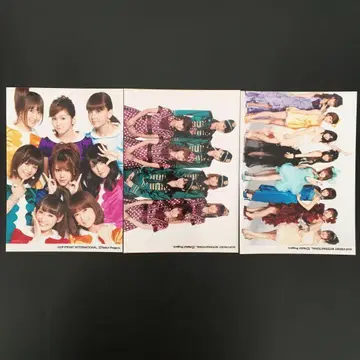 2284 모닝구무스메 브로마이드 3장 세트