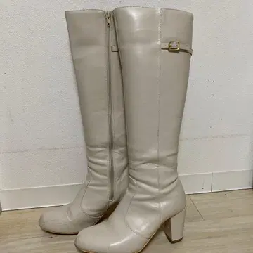 Cheri mi 롱 부츠 아이보리