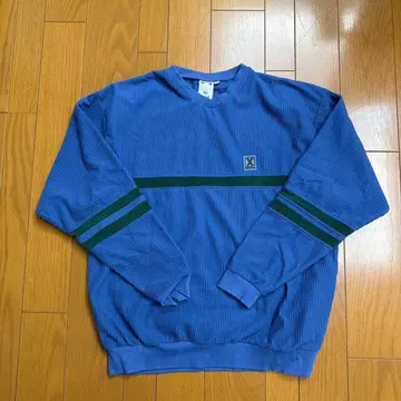 X-girl 코듀로이 원단 긴팔 1~2회 착용