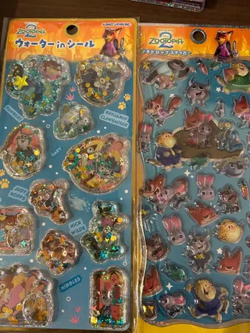 주토피아2 푸치 드롭 씰 세트