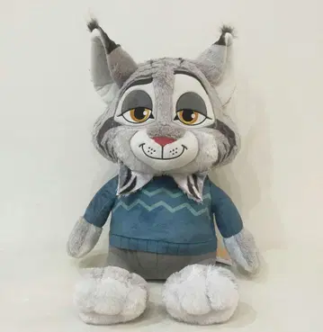 주토피아2 FukuFuku V-BIG 봉제 인형 파우버트 새상품 미사용