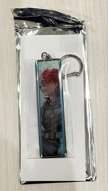 나의 히어로 아카데미아 원화전 토도로키 쇼토 메탈 키링