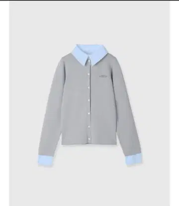 eimy istoir EIMY 로고 바이컬러 니트 가디건