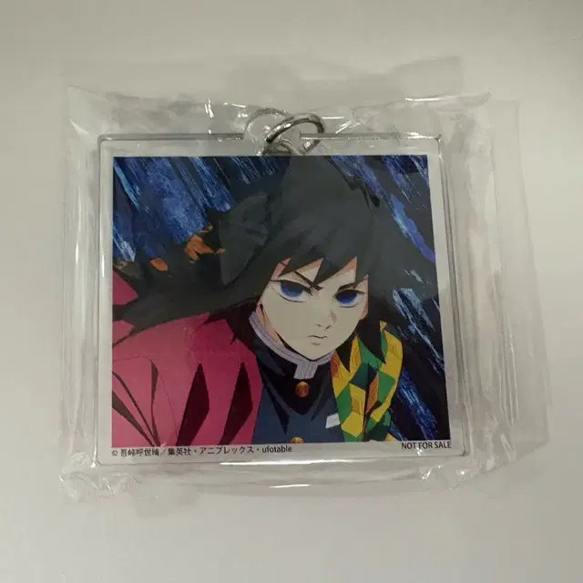 귀멸의칼날 무한성 앨범 특전 기유 아크릴 키링