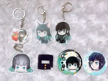 귀멸의 칼날 토키토 무이치로 캔뱃지 키링 묶음 판매