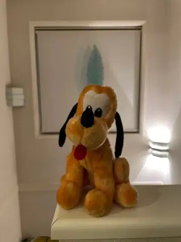 도쿄 디즈니랜드 플루토 봉제 인형