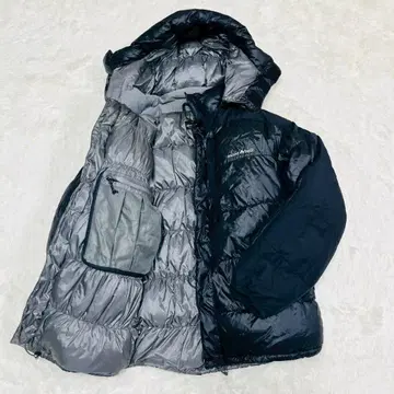 몽벨 벤티스카 다운 자켓 L 블랙 스태프 백 없음