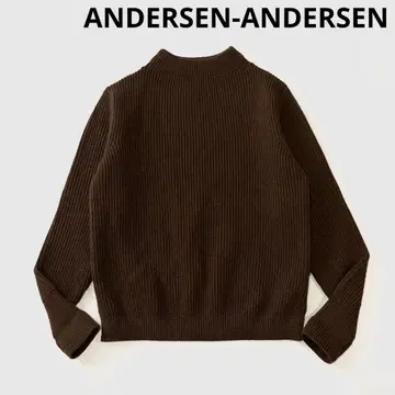 안데르센 안데르센 5GG 모크넥 울 니트 스웨터
