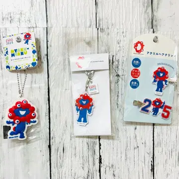 [미야쿠미야쿠] 페어 아크릴 키링 & 아크릴 키링 & 3D 러버