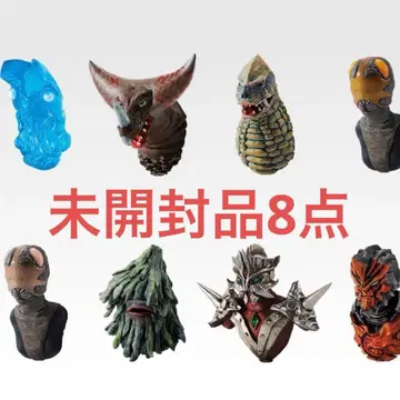 제일복권 울트라맨 시리즈 괴수 초대전 F상 괴수 머리 감상 랜덤 8종