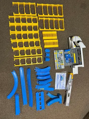 프라레일 변형 빅 신칸센 노조미 한큐 전철 1000계 레일 교각