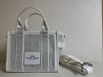 MARC JACOBS 미니 토트백 화이트