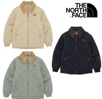 THE NORTH FACE 블랙 퀼팅 자켓
