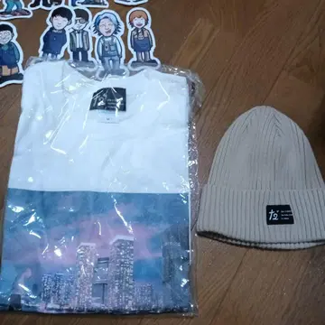 다이니 그룹 썸네일 T셔츠 (도망 생활) / 화이트