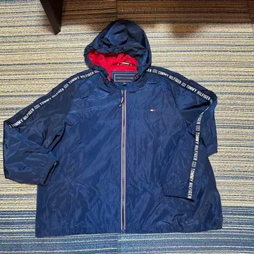 TOMMY HILFIGER 네이비 나일론 자켓 XL