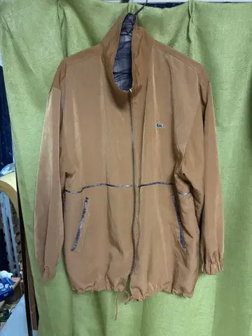 Lacoste 나일론 자켓 리버서블 윈드 브레이커 라코스테