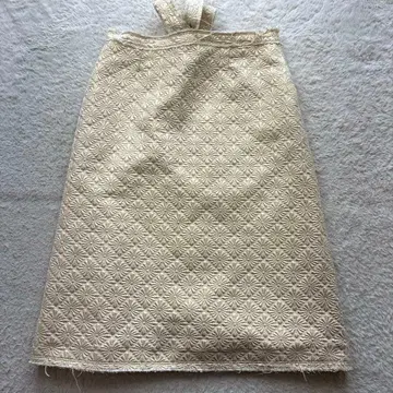 새상품급 Simone Rocha 시몬 로샤 골드 자카드 스커트