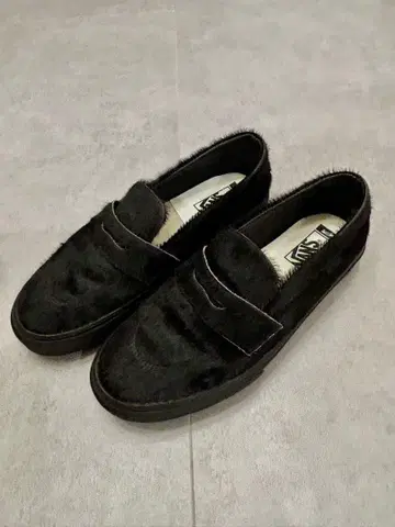 VANS 다크 브라운 송치 슬립온 28.0