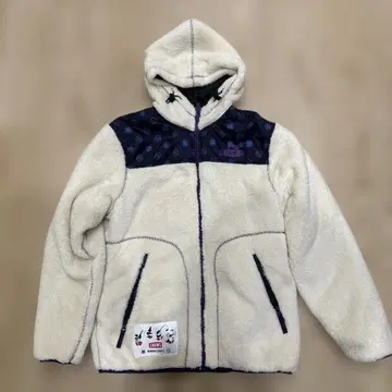 모모쿠로 포슈레 CHUMS 복슬복슬 플리스 S 사이즈 보라색