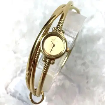 WAKO 와코 라피네 뱅글 손목시계 3연 쿼츠식 레어