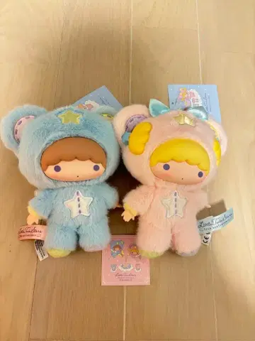 리틀트윈스타 새상품 50주년 마스코트 키키라라 스티커