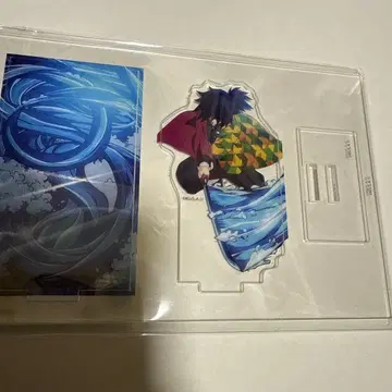 귀멸의 칼날 기둥 카페 랜덤 미니 디오라마 아크릴 스탠드 토미오카 기유