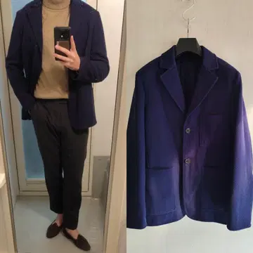 투모로우랜드 자켓 네이비/딸리아또레 라르디니