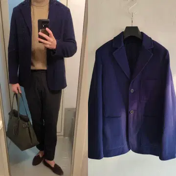 투모로우랜드 자켓 네이비/딸리아또레 라르디니