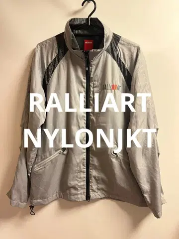 RALLIART 나일론 자켓 그레이