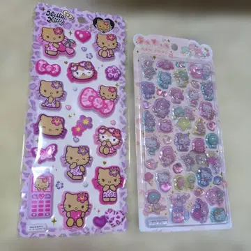 산리오 우루츄루 팝 씰 일광화상 키티 통통 씰