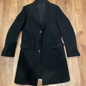 Neil Barrett 닐바렛 체스터 코트 이탈리아제 블랙