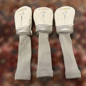 XXIO 13 여성 유틸리티 H5, 6, 7 골프헤드커버 3개 세트