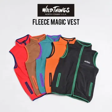 WILD THINGS FLEECE MAGIC VEST 플리스 베스트