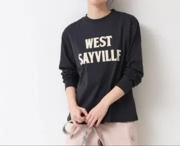 [ Dessin ] [ 세탁 가능 ] 롱 슬리브 로고 T셔츠