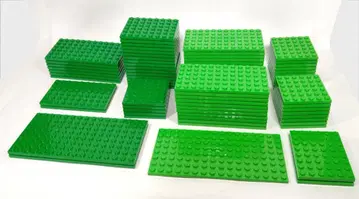 레고 플레이트 6 x 6 이상 정품 부품 그린 라이트 그린 그린