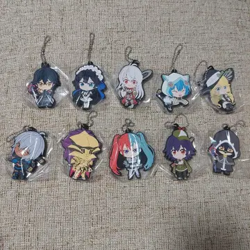 무한 가챠 캡슐 러버 마스코트 컴플리트 세트