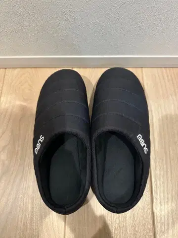 SUBU 샌들 슬립온 블랙