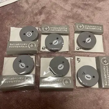 Suica 펭귄 마그넷 6개 세트