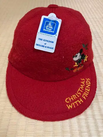 크리스마스 미키마우스 빈티지 캡
