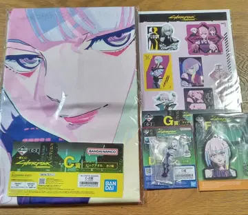 사이버 펑크 루시 제일복권 4종 세트