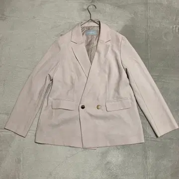 [ 질스튜어트 ] 옅은 핑크 테일러드 자켓 S 사이즈