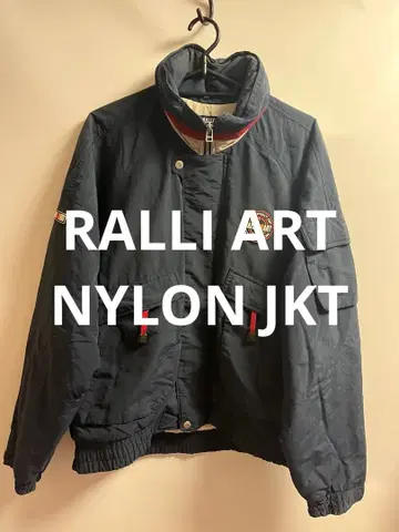 RALLIART 이너 퀼팅 나일론 자켓